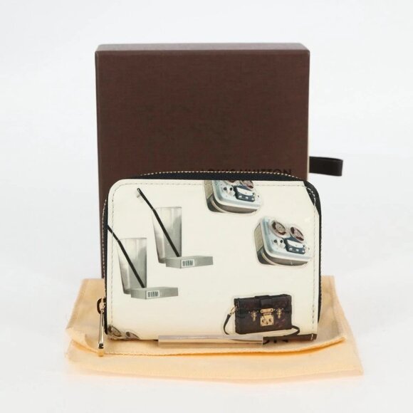 LOUIS VUITTON Vernis Sticker Print Nicola Geschier Coin M50372 LV Auth 133175V - Picture 16 of 16